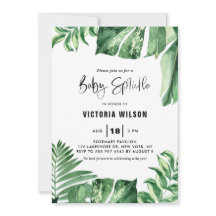 Salas Variegadas Tropicais Saltam Bebê Verão Sprin