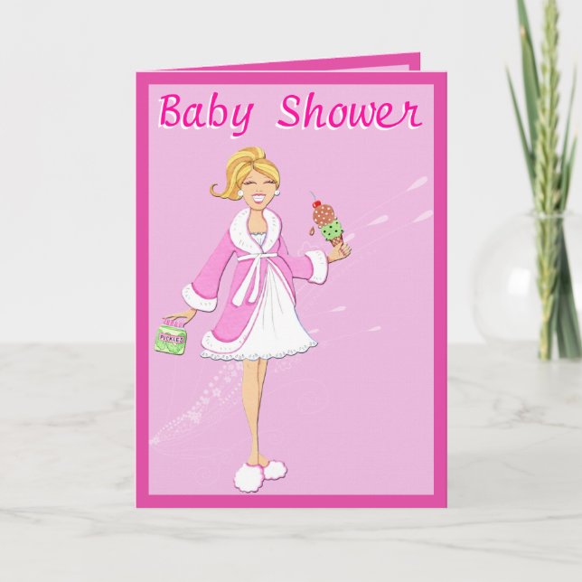 Convite Salmouras e chá de fraldas do sorvete (Frente)