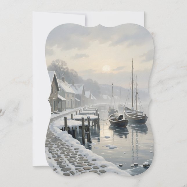 Convite salt air winter (Frente)