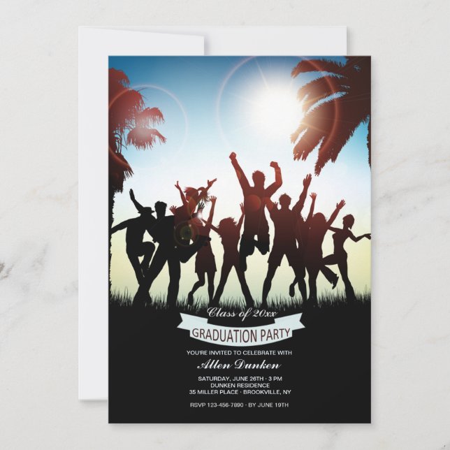 Convite Salto para Convidar Joy (Frente)