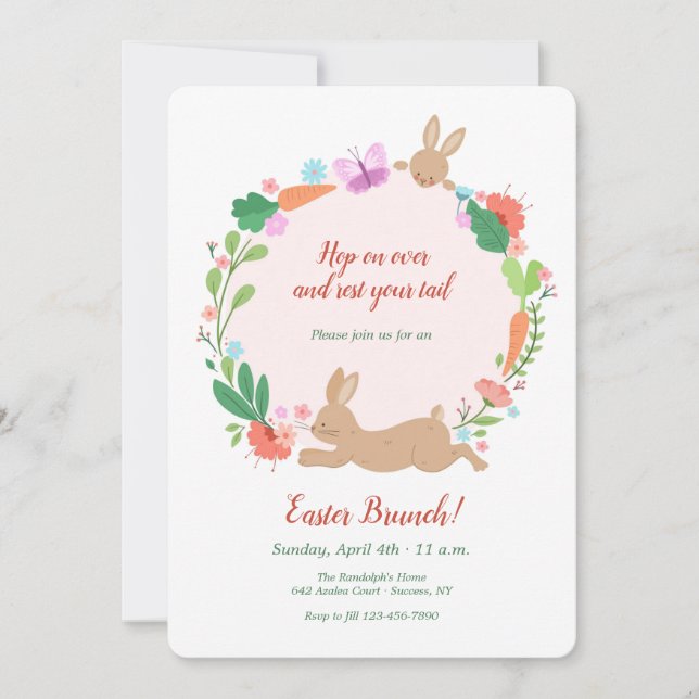 Convite Salto Sobre Brunch Leste (Frente)