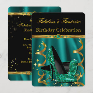 Convite Saltos Altos Dourados Esmeralda Fabulosos para Fes