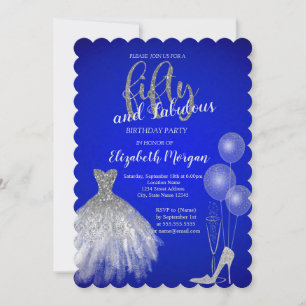 Convite Saltos Altos Prateados,Vestido,Champagne Azul 50º 