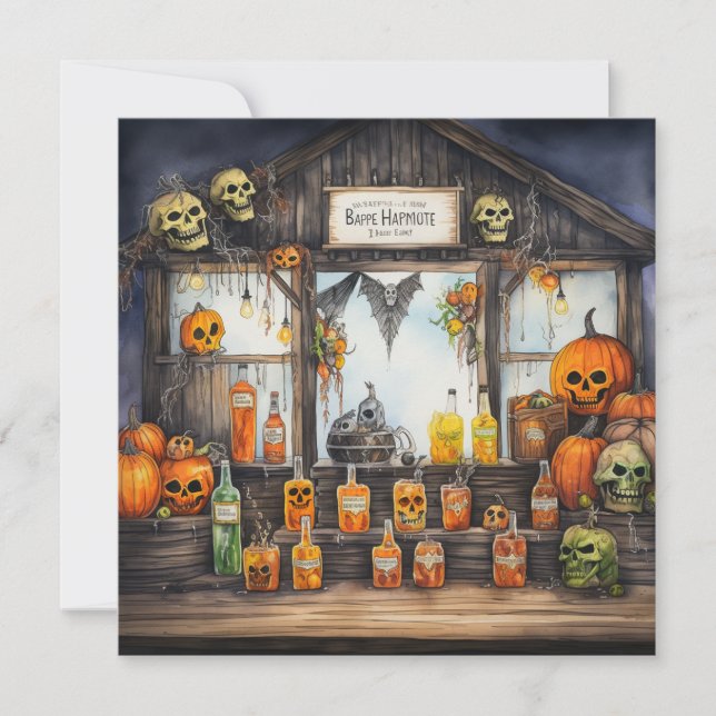 Convite 👻 🍺 "Saltos e Horas de Manobras" 🍺 👻 (Frente)