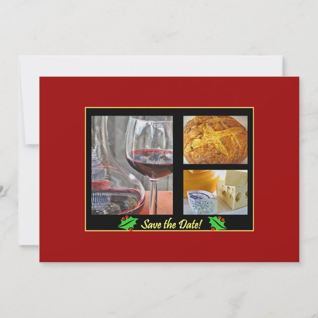 Convite Salvar a Data do Feriado (Frente)