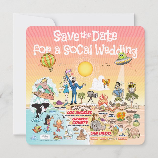 Convite Salvar a data SoCal (Frente)