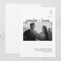 Salvar data de foto moderna contemporânea