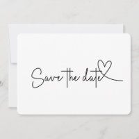 Salvar data em preto e branco com canto arredondad