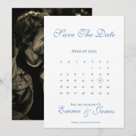 Convite Salvar minimamente a data com calendário