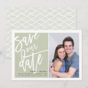 Convite SALVAR O pincel de DATE gravado do script verde