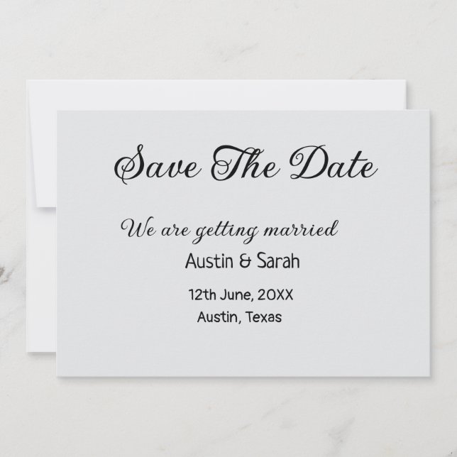 Convite Salvar o texto moderno do site de casamento QR da  (Frente)