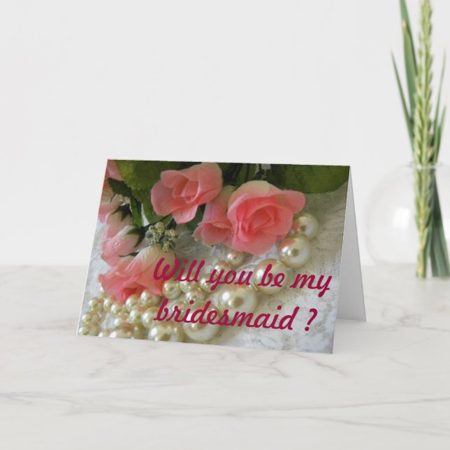 Convite Salvar rosas de data e pérolas de ouro (Frente)