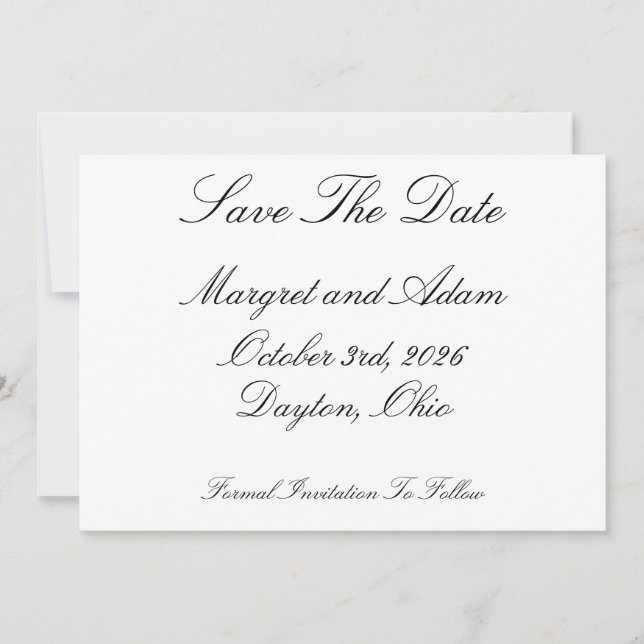 Convite Salve a Data (Frente)