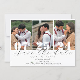 Convite Salve a data com o modelo de código QR