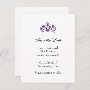 Convite Salve a data com o Motif Barroco