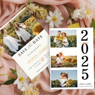 Convite Salve a Data, Foto Minimalista Salve a Data