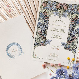 Convite Salve o casamento da herança vitoriana