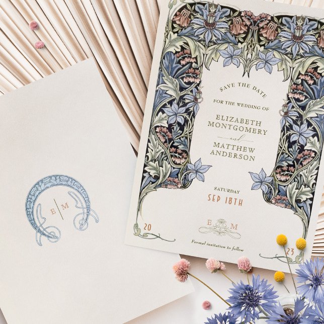 Convite Salve o casamento da herança vitoriana (Criador carregado)