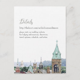 Convite Samantha e Michael Details