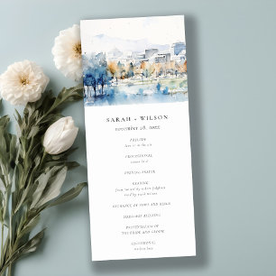 Convite San Jose, Programa de Casamento por Aquarela da Ca