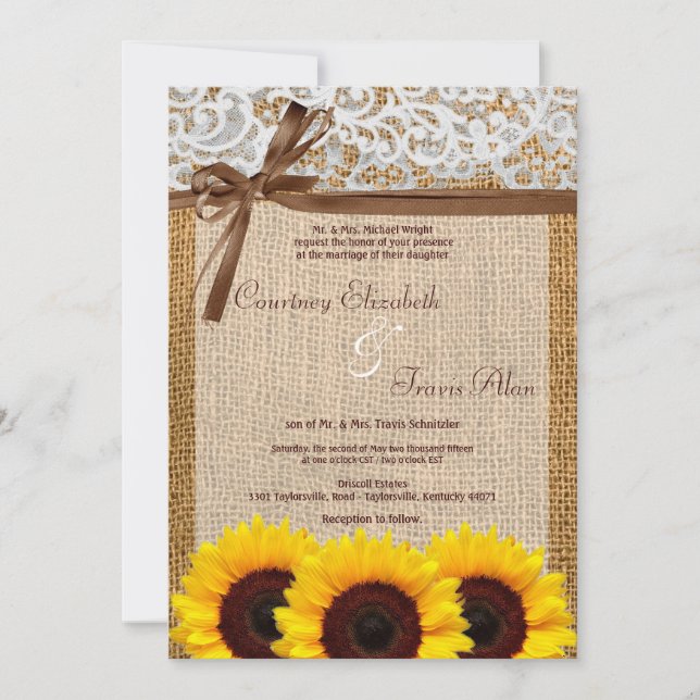 Convite SandraWright (Frente)