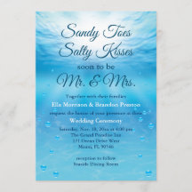 Sandy Toes Salty Kisses Casamento de Praia