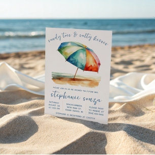 Convite Sandy Toes & Salty Kisses, Chá de panela de praia