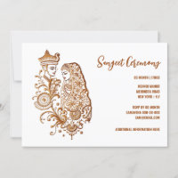 Sangeet Henna Mehndi Mhindi Hindi noiva chic