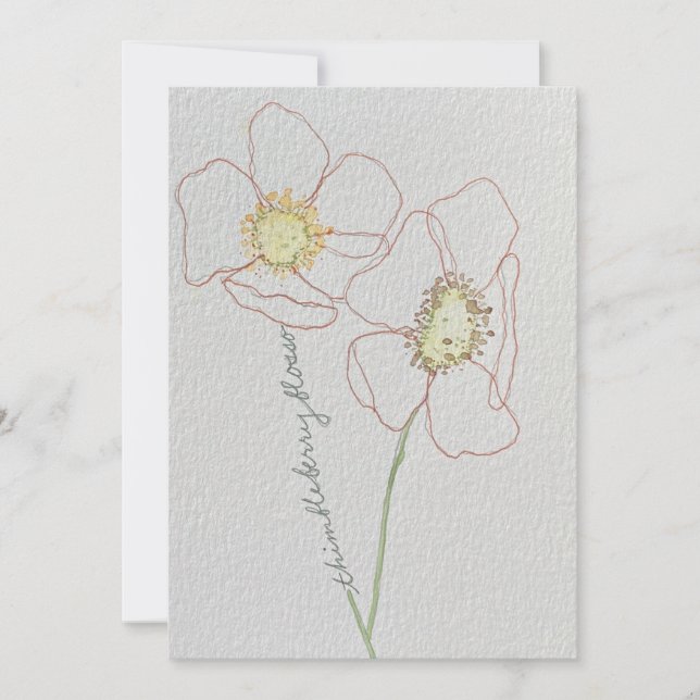 Convite sangue (Frente)