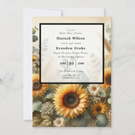 Convite Sangue Sunlier Summer Sunflower