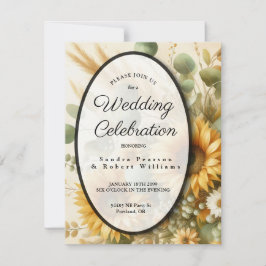 Convite Sangue Sunlier Summer Sunflower