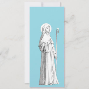 Convite Santa Catarina de Siena Virgem
