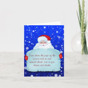 Convite Santa Christmas Invitation