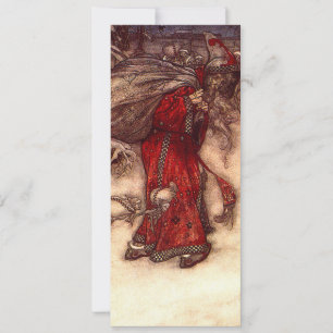 Convite Santa Claus Arthur Rackham