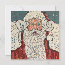 Convite Santa Claus Surprised