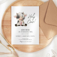 Santa Festa de aniversário de Ilustração de Aquare