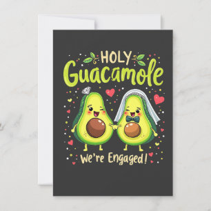 Convite Santa Guacamole, somos noiva de Casais Envolvidos