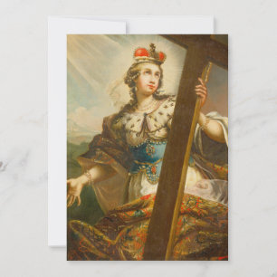 Convite Santa Helena com a Vera Cruz Arte Sacra
