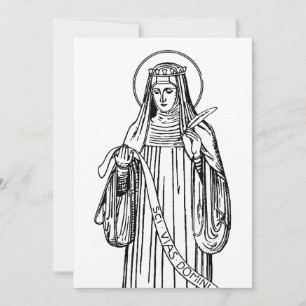Convite Santa Hildegarda de Bingen Mística Medieval