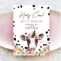 Santa vaca, sou uma menina e animais de fazenda.