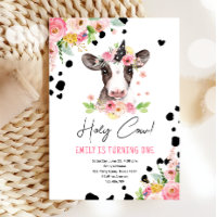 Santa Vaca, sou uma menina e animais de fazenda.