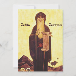 Convite Santo Anthony, o Excelente