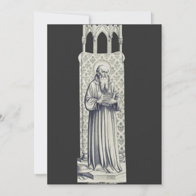 Convite Santo  Boaventura Doutor Seráfico (Frente)