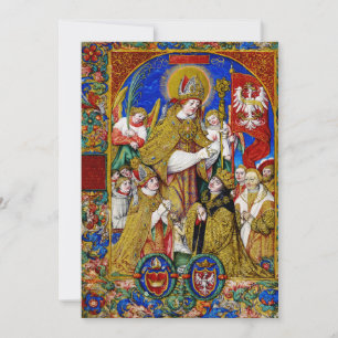 Convite Santo Estanislau Bispo e Mártir Arte Fina