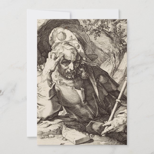 Convite Santo James o Excelente do Apóstolo (Frente)