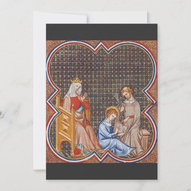 Convite Santo Luís IX da França (Frente)