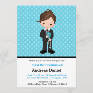 Convite Santo rapaz da comunhão