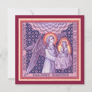 Convite Santo Santo Michael