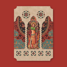 Santo Triumphant George Card