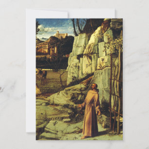 Convite São Francisco no Deserto por Giovanni Bellini 